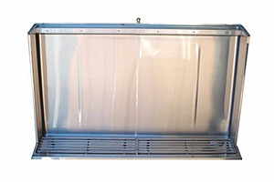 wide trough urinal